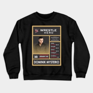 wwe card dominik mysterio Crewneck Sweatshirt